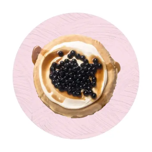 Brown Sugar Boba Crepe Cake